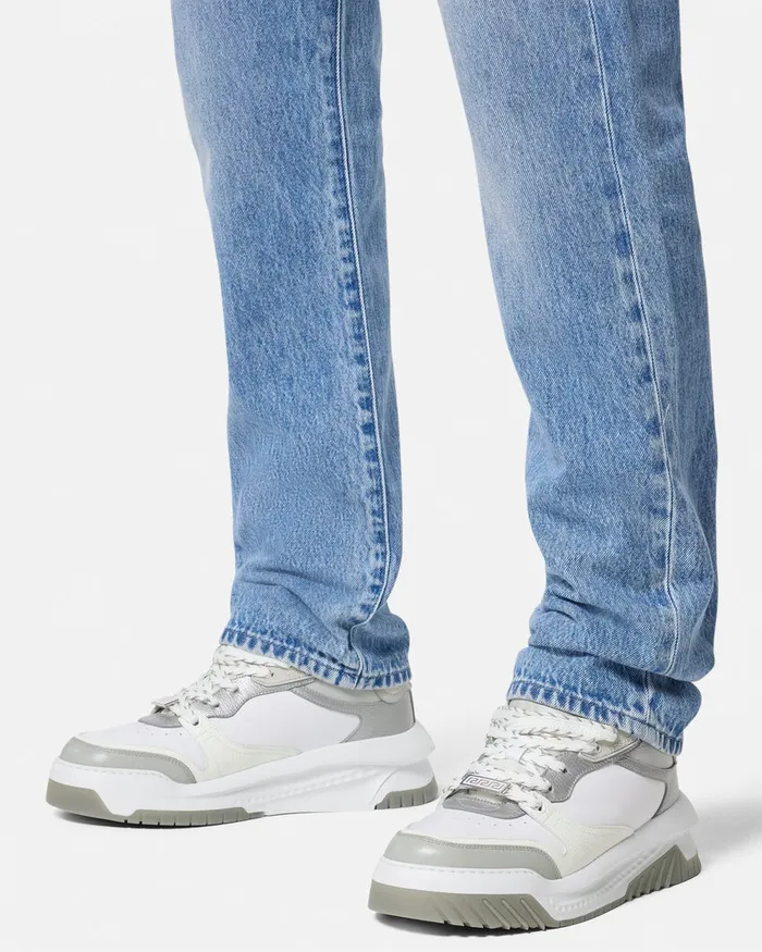 Versace Odissea Sneakers Gray Men Sneakers
