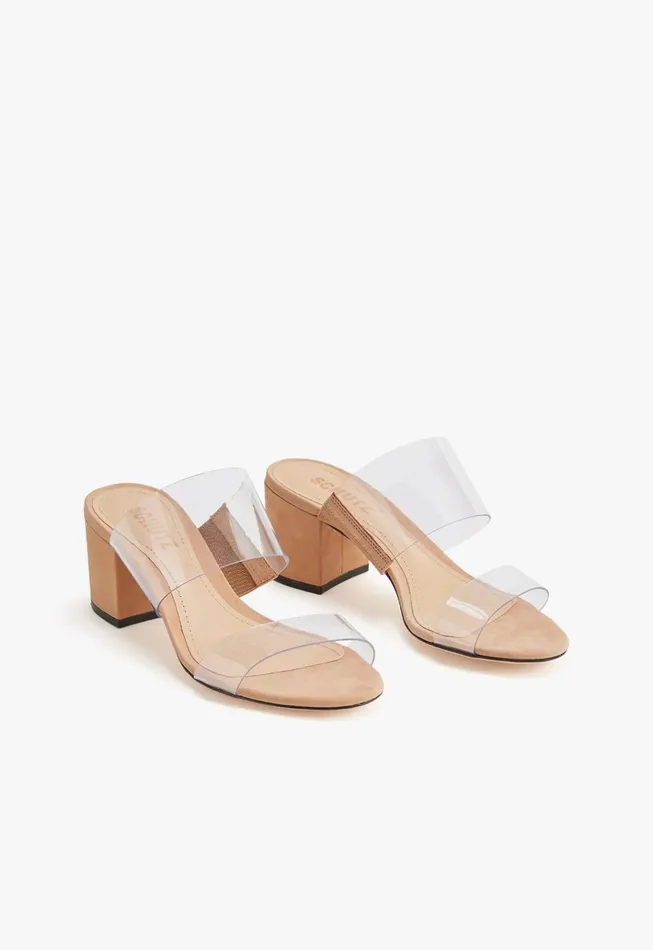 Victorie Sandal Honey Beige Women Schutz Shoes Mules