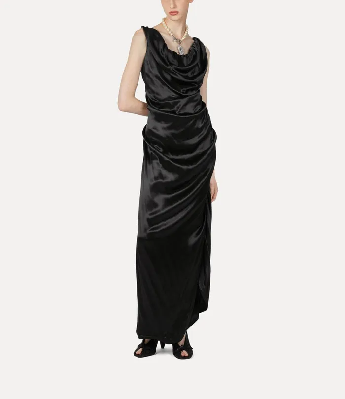 Vivienne Westwood Dresses Women Long Ginnie Pencil Dress Black