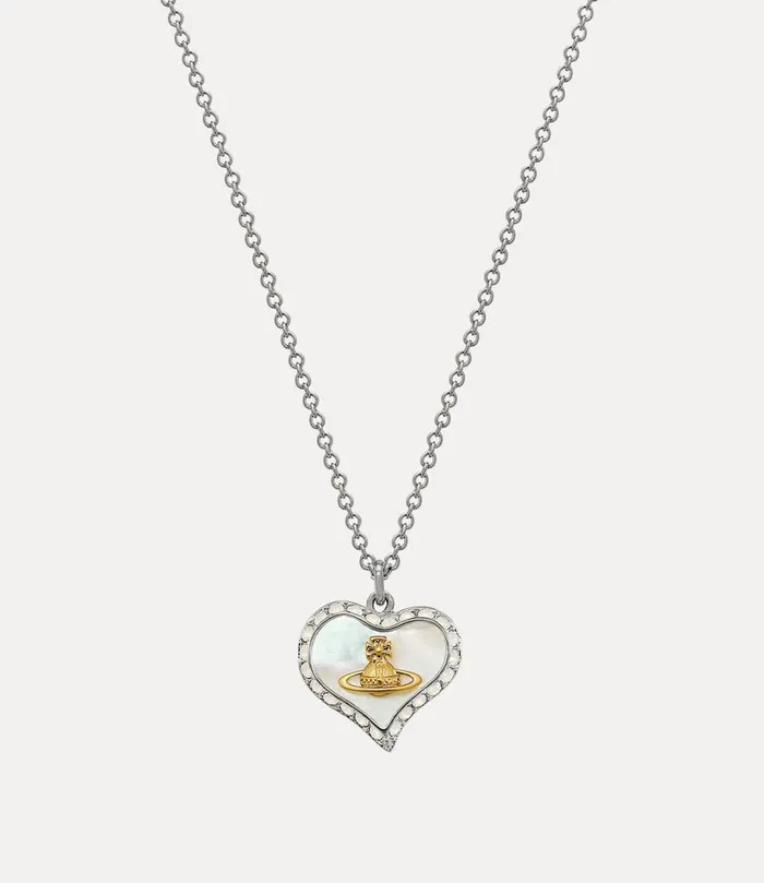 Vivienne Westwood Necklaces Women Petra Pendant Necklace Platinumgoldwhite Pearl Tint Mopwhite Opal Vivienne Westwood Necklaces Women Petra Pendant Necklace Platinumgoldwhite Pearl Tint Mopwhite Opal