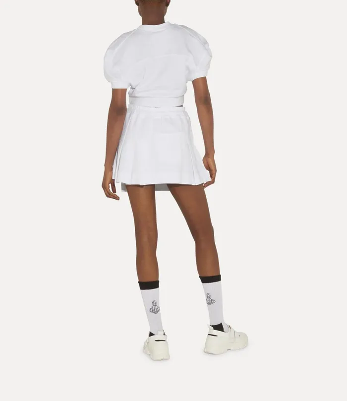 Vivienne Westwood Skirts Women Cheerleader Skirt White