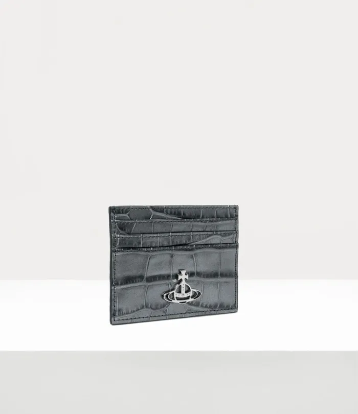 Vivienne Westwood Wallets And Purses Women Flat Card Holder Anthracite