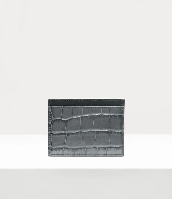 Vivienne Westwood Wallets And Purses Women Flat Card Holder Anthracite