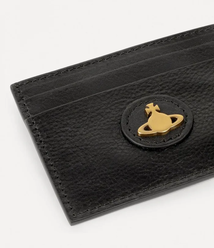 Vivienne Westwood Wallets And Purses Women Flat Orb Card Holder Black