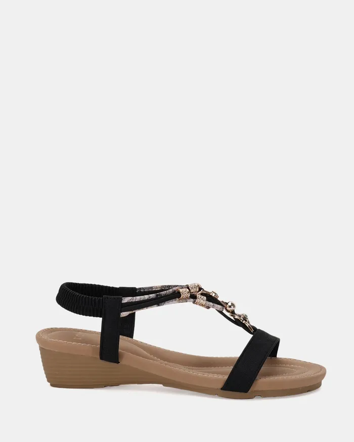Wedges Women ELSALVADOR BLACK NOVO Shoes