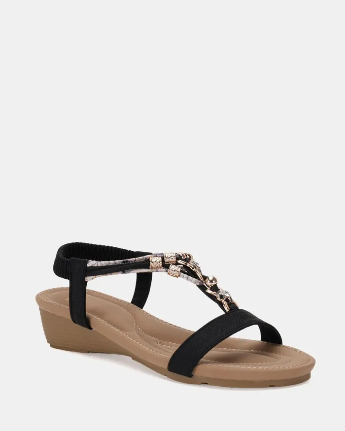 Wedges Women ELSALVADOR BLACK NOVO Shoes