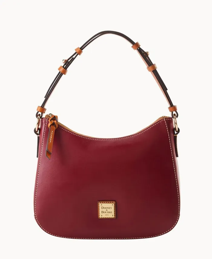 Wexford Leather Small Kiley Hobo Mulberry Woman Dooney and Bourke Shoulder Bags Wexford Leather Small Kiley Hobo Mulberry Woman Dooney and Bourke Shoulder Bags