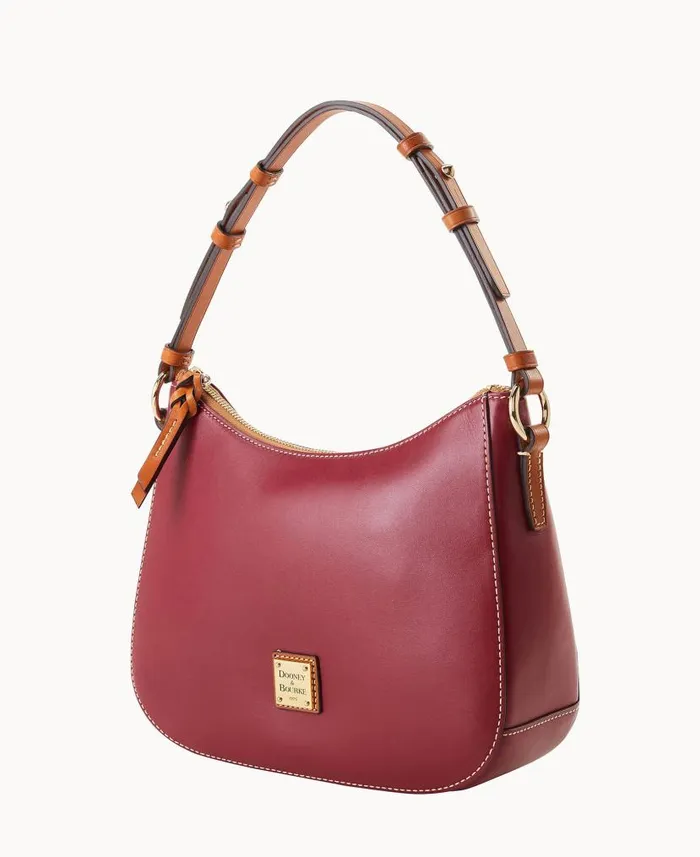 Wexford Leather Small Kiley Hobo Mulberry Woman Dooney and Bourke Shoulder Bags Wexford Leather Small Kiley Hobo Mulberry Woman Dooney and Bourke Shoulder Bags