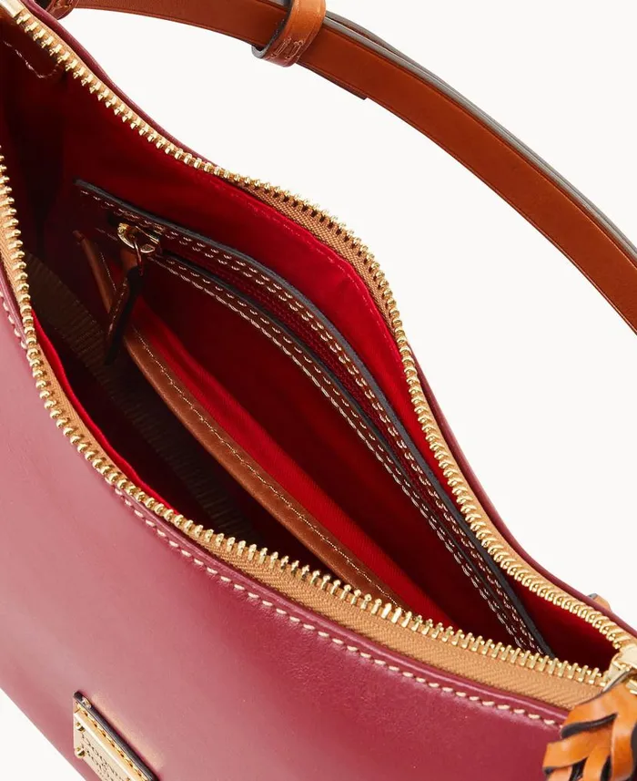 Wexford Leather Small Kiley Hobo Mulberry Woman Dooney and Bourke Shoulder Bags Wexford Leather Small Kiley Hobo Mulberry Woman Dooney and Bourke Shoulder Bags