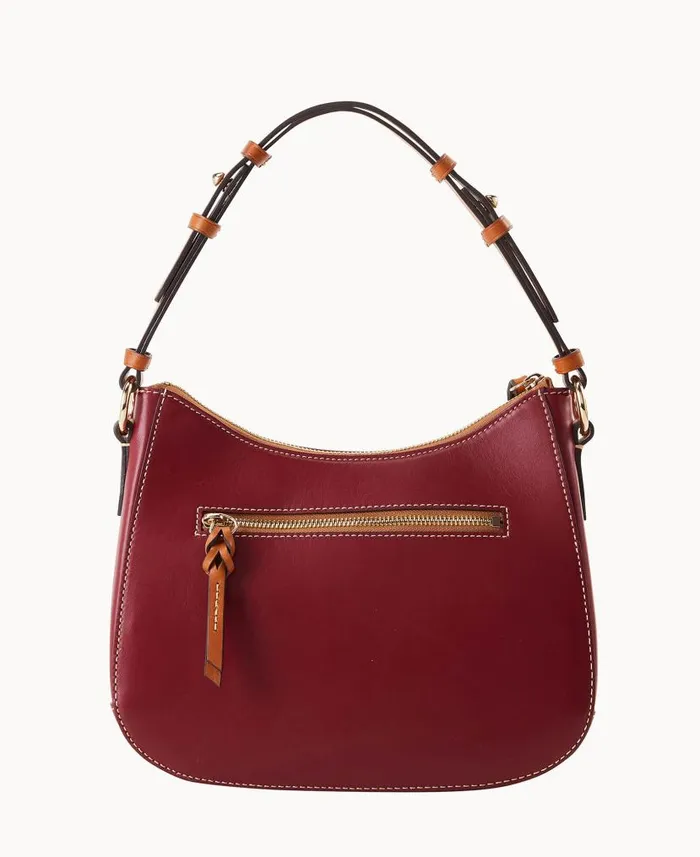 Wexford Leather Small Kiley Hobo Mulberry Woman Dooney and Bourke Shoulder Bags Wexford Leather Small Kiley Hobo Mulberry Woman Dooney and Bourke Shoulder Bags