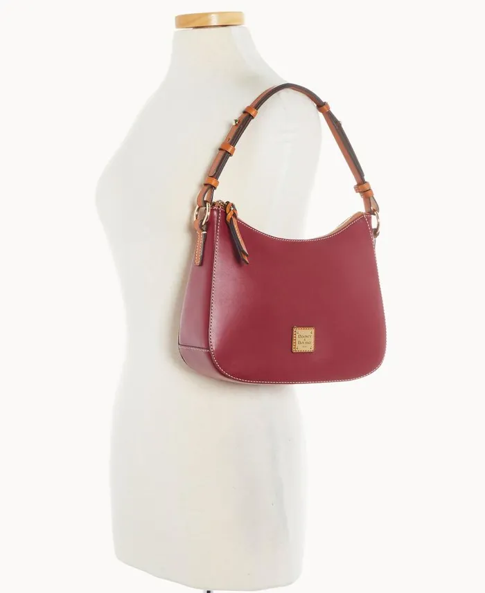 Wexford Leather Small Kiley Hobo Mulberry Woman Dooney and Bourke Shoulder Bags Wexford Leather Small Kiley Hobo Mulberry Woman Dooney and Bourke Shoulder Bags