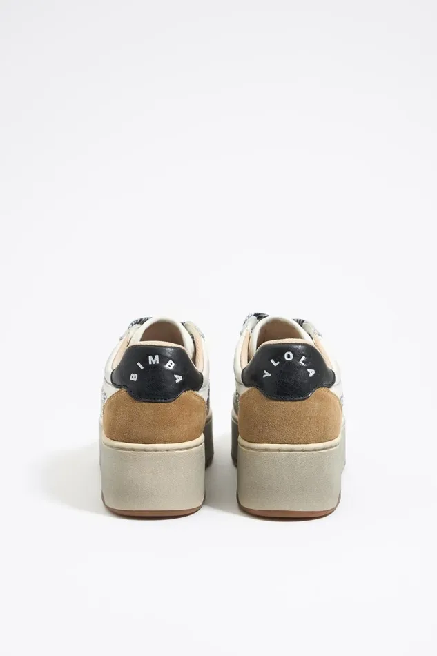 White Leather 13 57 Platform Cupsole Sneaker White Women Bimba Y Lola Sneakers White Leather 13 57 Platform Cupsole Sneaker White Women Bimba Y Lola Sneakers