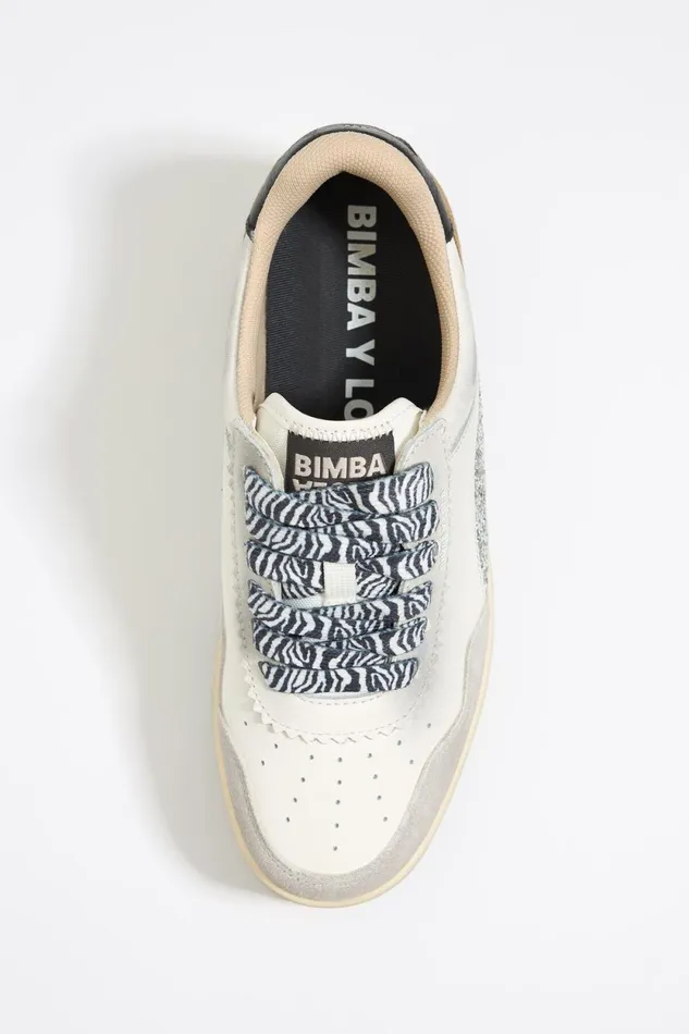 White Leather 13 57 Platform Cupsole Sneaker White Women Bimba Y Lola Sneakers White Leather 13 57 Platform Cupsole Sneaker White Women Bimba Y Lola Sneakers