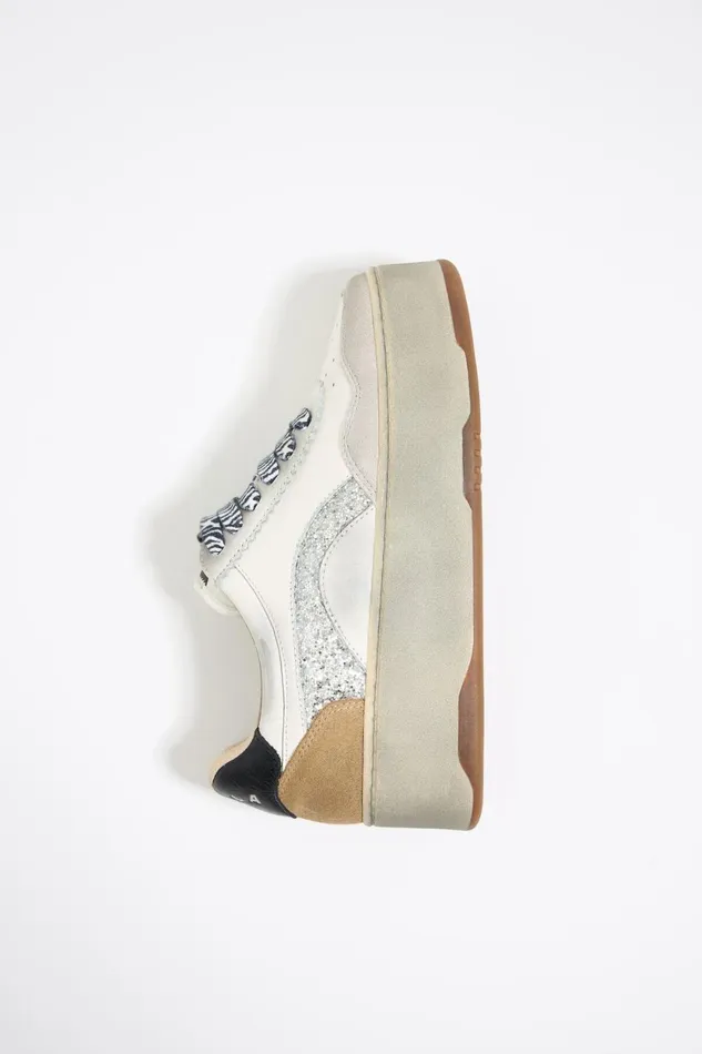 White Leather 13 57 Platform Cupsole Sneaker White Women Bimba Y Lola Sneakers White Leather 13 57 Platform Cupsole Sneaker White Women Bimba Y Lola Sneakers