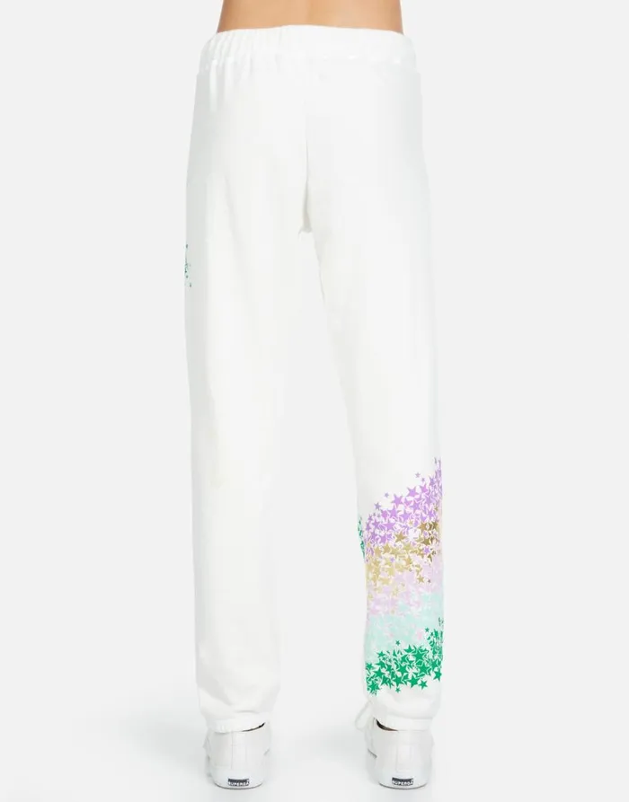 Women039s Gia Star Confetti Milk Lauren Moshi Long Sweatpants