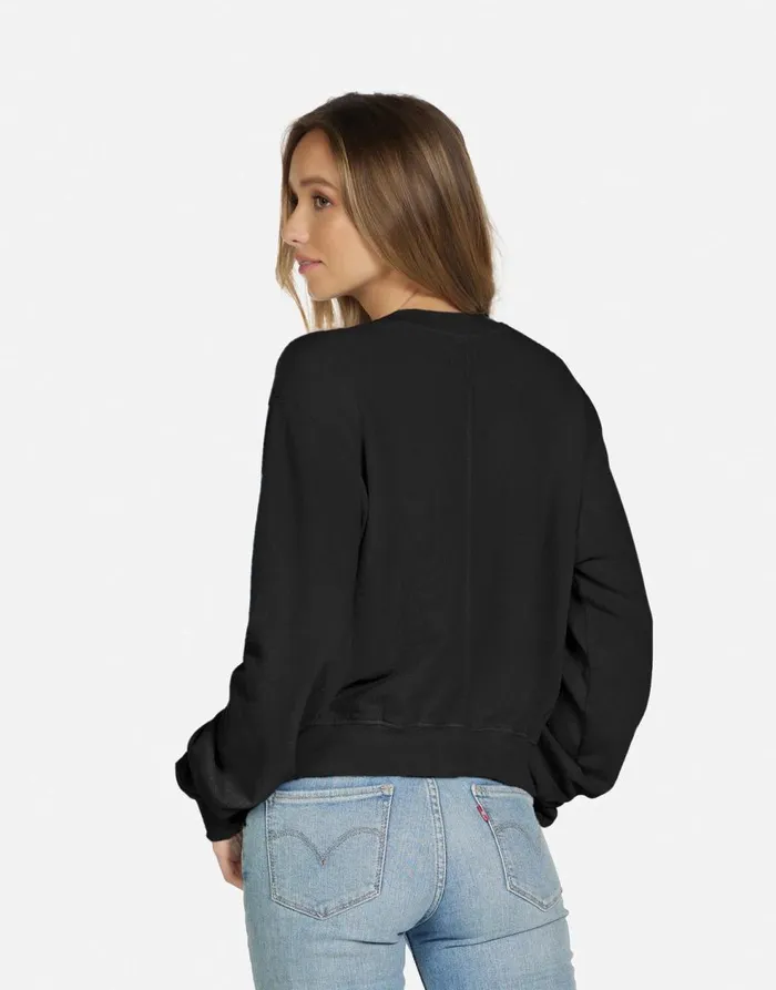 Women039s Spalding X Crystal Shark Black Lauren Moshi Long Sleeve