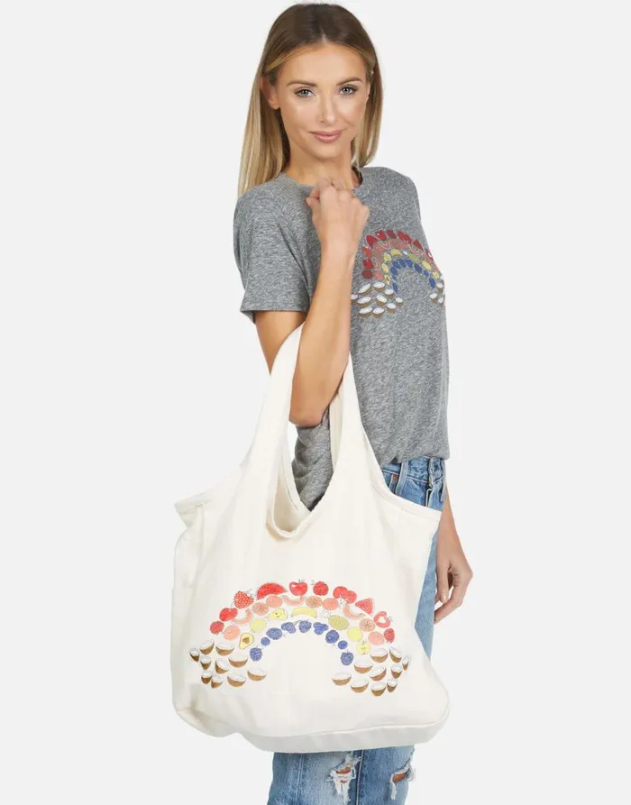 Women039s Taylor Fruit Rainbow Natural Lauren Moshi Bags