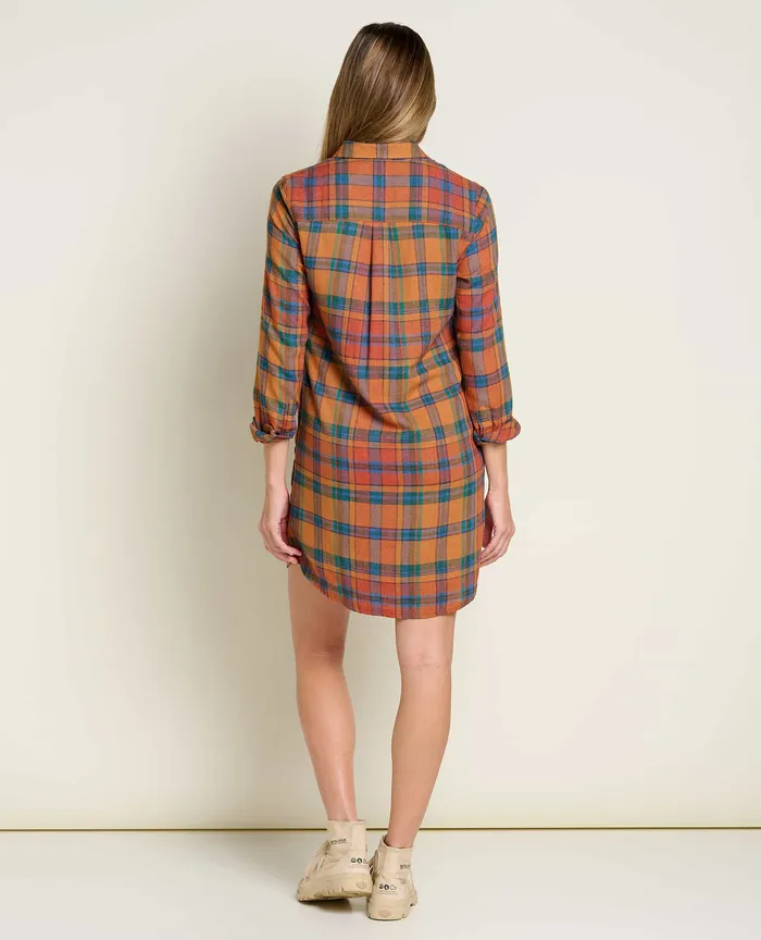 Women8217s ReForm Flannel Shirtdress Hazel Dresses ToadandCo