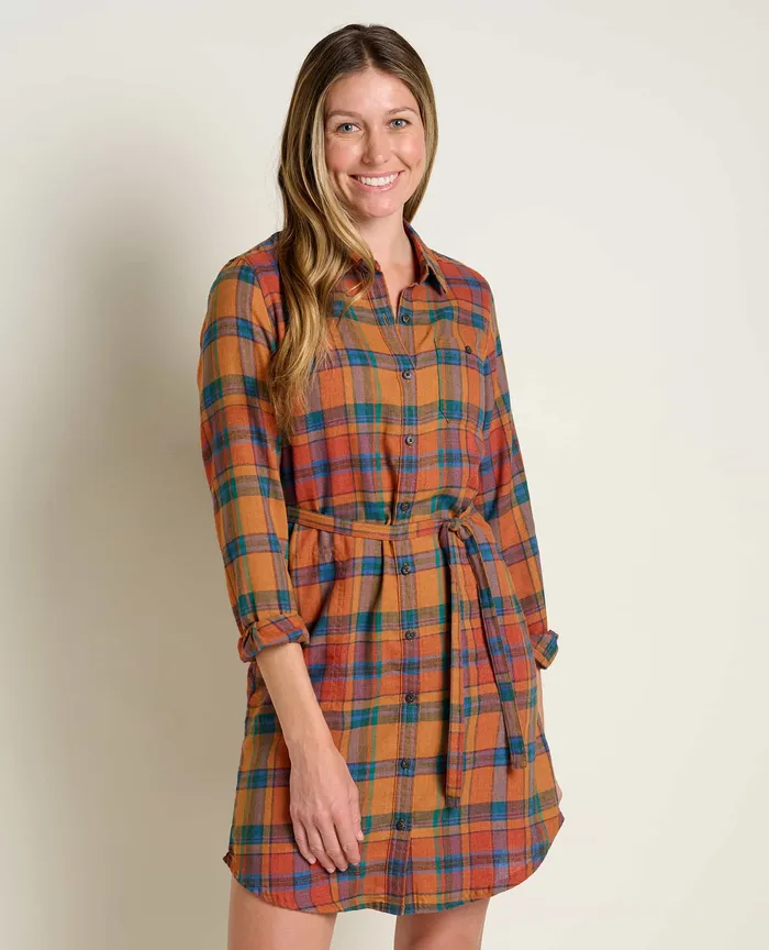 Women8217s ReForm Flannel Shirtdress Hazel Dresses ToadandCo