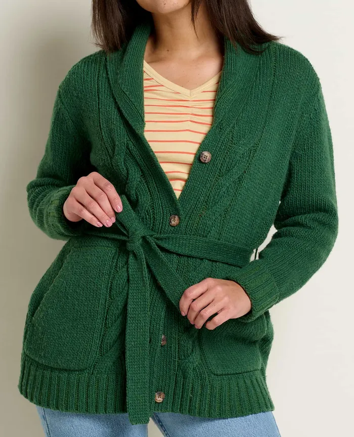 Women8217s Sweaters ToadandCo Ginn Cable Cardigan Pasture