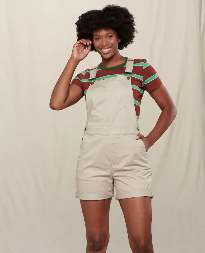 Women8217s ToadandCo Cottonwood Shorteralls Twine Jumpsuits and Overalls