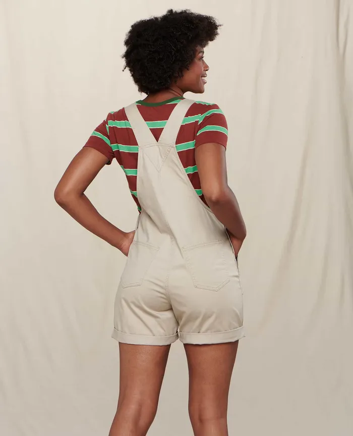 Women8217s ToadandCo Cottonwood Shorteralls Twine Jumpsuits and Overalls
