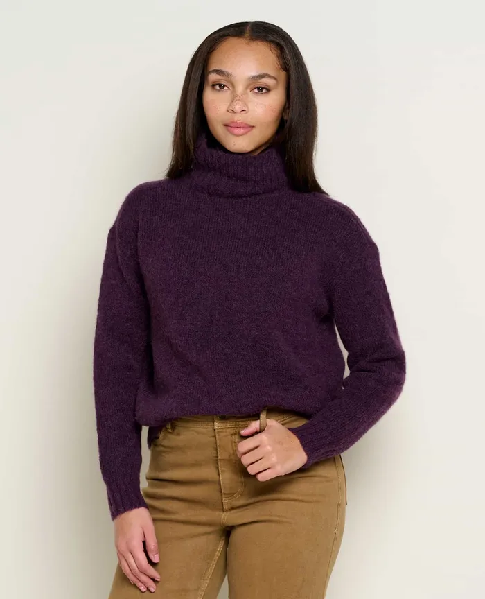 Women8217s Toddy TNeck Sweater Blackberry Sweaters ToadandCo