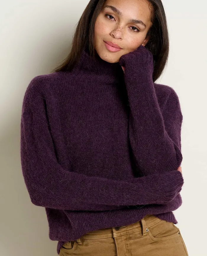 Women8217s Toddy TNeck Sweater Blackberry Sweaters ToadandCo