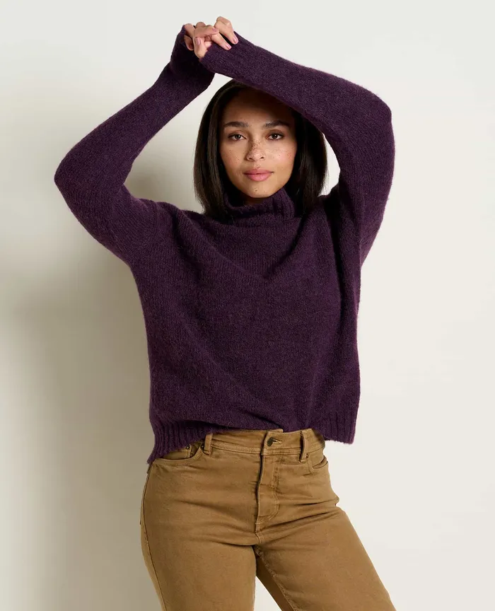 Women8217s Toddy TNeck Sweater Blackberry Sweaters ToadandCo
