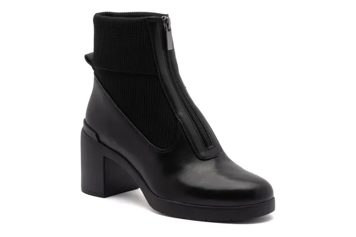 Women ABEO Footwear Boots Metropolis Zip Black