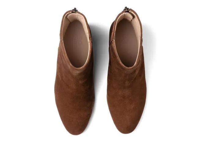 Women ABEO Footwear Boots Plaza Back Zip Caramel Women ABEO Footwear Boots Plaza Back Zip Caramel