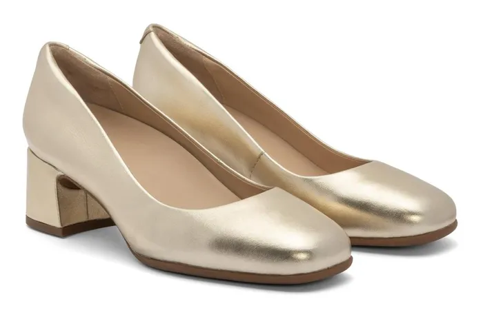 Women ABEO Footwear Dress Avenue Pump Light Gold Women ABEO Footwear Dress Avenue Pump Light Gold