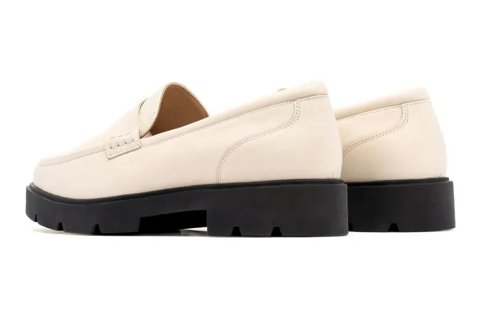 Women ABEO Footwear Dress Boulevard Loafer Off White Women ABEO Footwear Dress Boulevard Loafer Off White