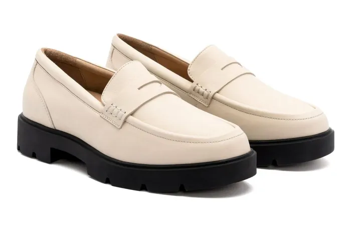 Women ABEO Footwear Dress Boulevard Loafer Off White Women ABEO Footwear Dress Boulevard Loafer Off White