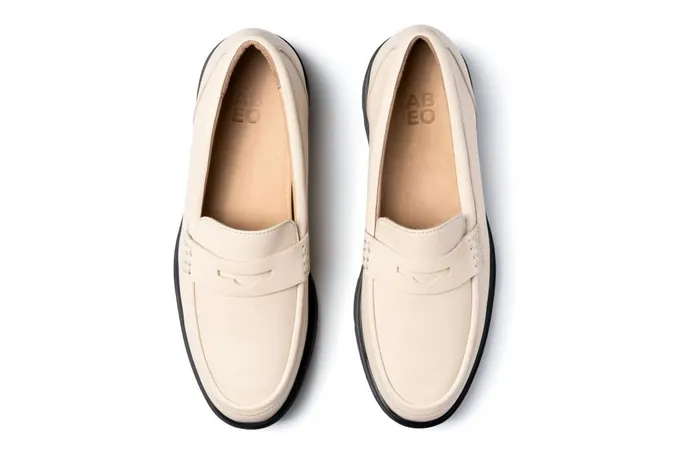 Women ABEO Footwear Dress Boulevard Loafer Off White Women ABEO Footwear Dress Boulevard Loafer Off White