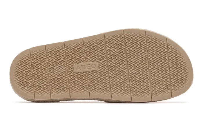 Women ABEO Footwear Sandals Isle Slide Yellow Leather Women ABEO Footwear Sandals Isle Slide Yellow Leather