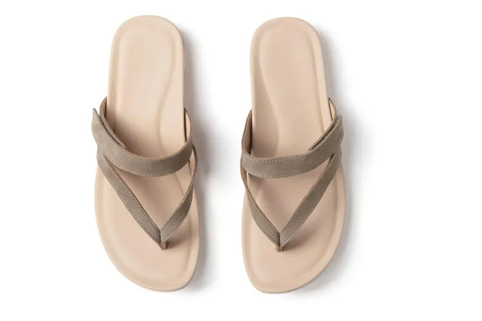 Women ABEO Footwear Sandals Oasis Thong Sandal Fossil Women ABEO Footwear Sandals Oasis Thong Sandal Fossil