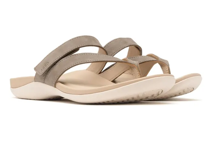 Women ABEO Footwear Sandals Oasis Thong Sandal Fossil Women ABEO Footwear Sandals Oasis Thong Sandal Fossil