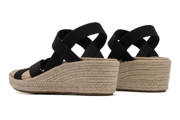 Women ABEO Footwear Sandals Riviera Stretch Black Women ABEO Footwear Sandals Riviera Stretch Black