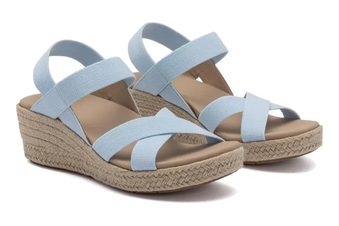 Women ABEO Footwear Sandals Riviera Stretch Light Blue Women ABEO Footwear Sandals Riviera Stretch Light Blue