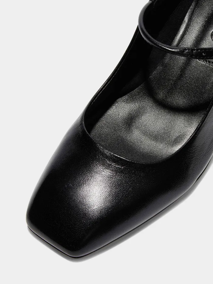 Women Aeyde ALINE Black Mary Jane Pump Aeyde Pumps