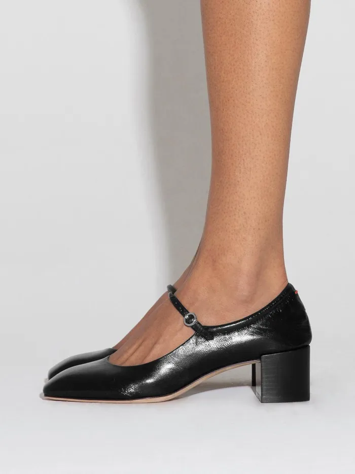 Women Aeyde ALINE Black Mary Jane Pump Aeyde Pumps