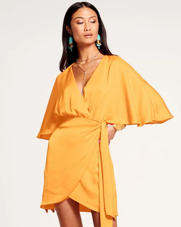 Women Alexis Wrap Mini Dress Navy Ramy Brook Dresses Women Alexis Wrap Mini Dress Navy Ramy Brook Dresses