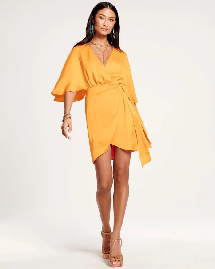Women Alexis Wrap Mini Dress Navy Ramy Brook Dresses Women Alexis Wrap Mini Dress Navy Ramy Brook Dresses