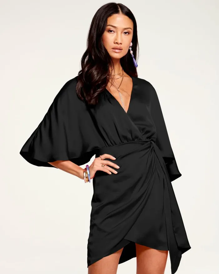 Women Alexis Wrap Mini Dress Navy Ramy Brook Dresses Women Alexis Wrap Mini Dress Navy Ramy Brook Dresses