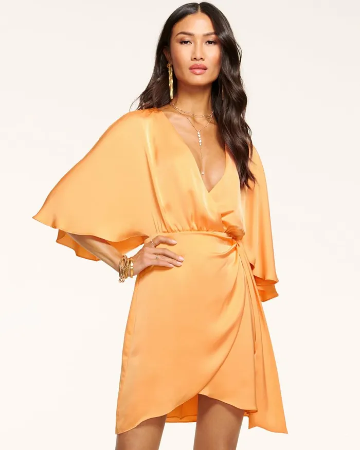 Women Alexis Wrap Mini Dress Navy Ramy Brook Dresses Women Alexis Wrap Mini Dress Navy Ramy Brook Dresses