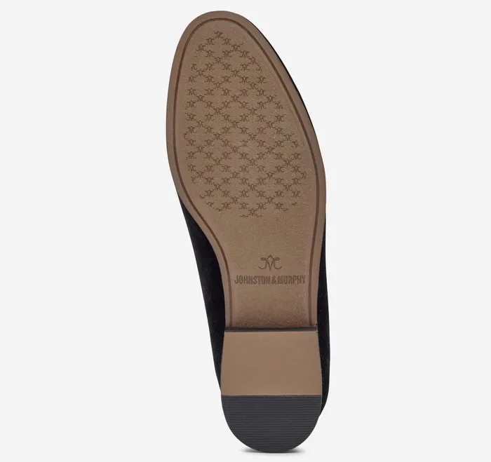 Women Ali Bit Loafer Black Velvet JohnstonandMurphy Mules and Loafers Women Ali Bit Loafer Black Velvet JohnstonandMurphy Mules and Loafers
