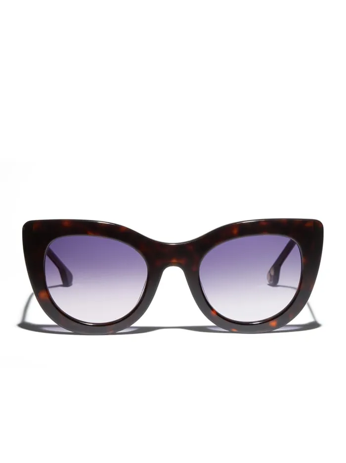 Women Alice Olivia Delancey Sunglasses Dark Tortoise