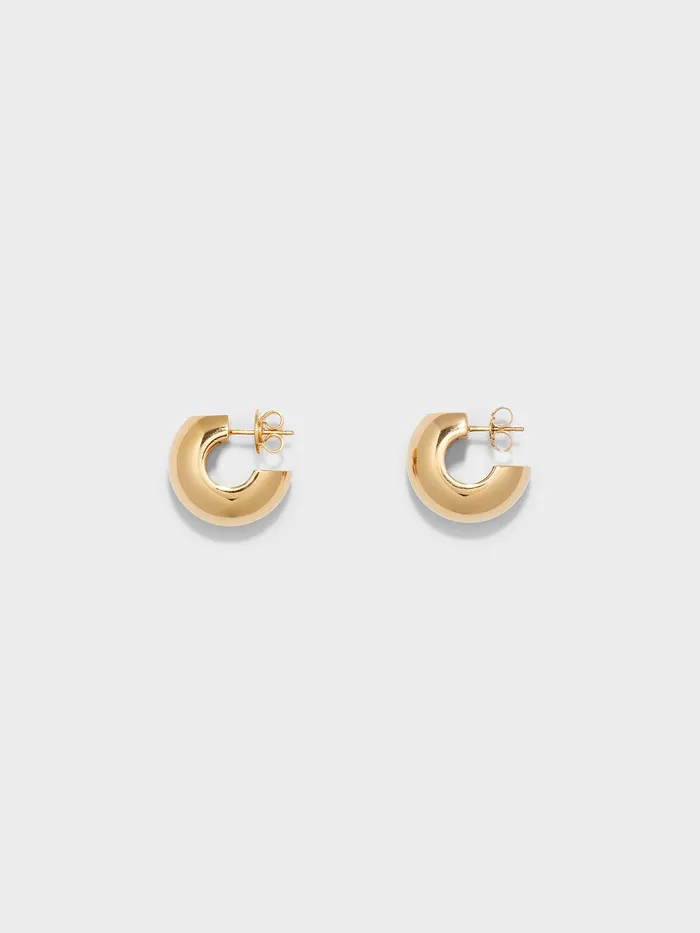 Women Alma Small 18kt GoldPlated Earrings Aeyde Earrings