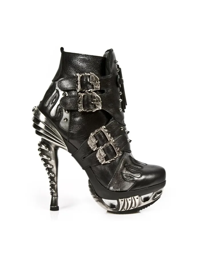Women Ankle Boot Punk MMag005S1 New Rock High Heels
